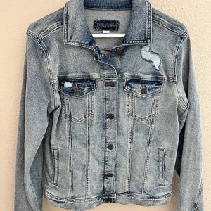 Distressed Jean Jacket